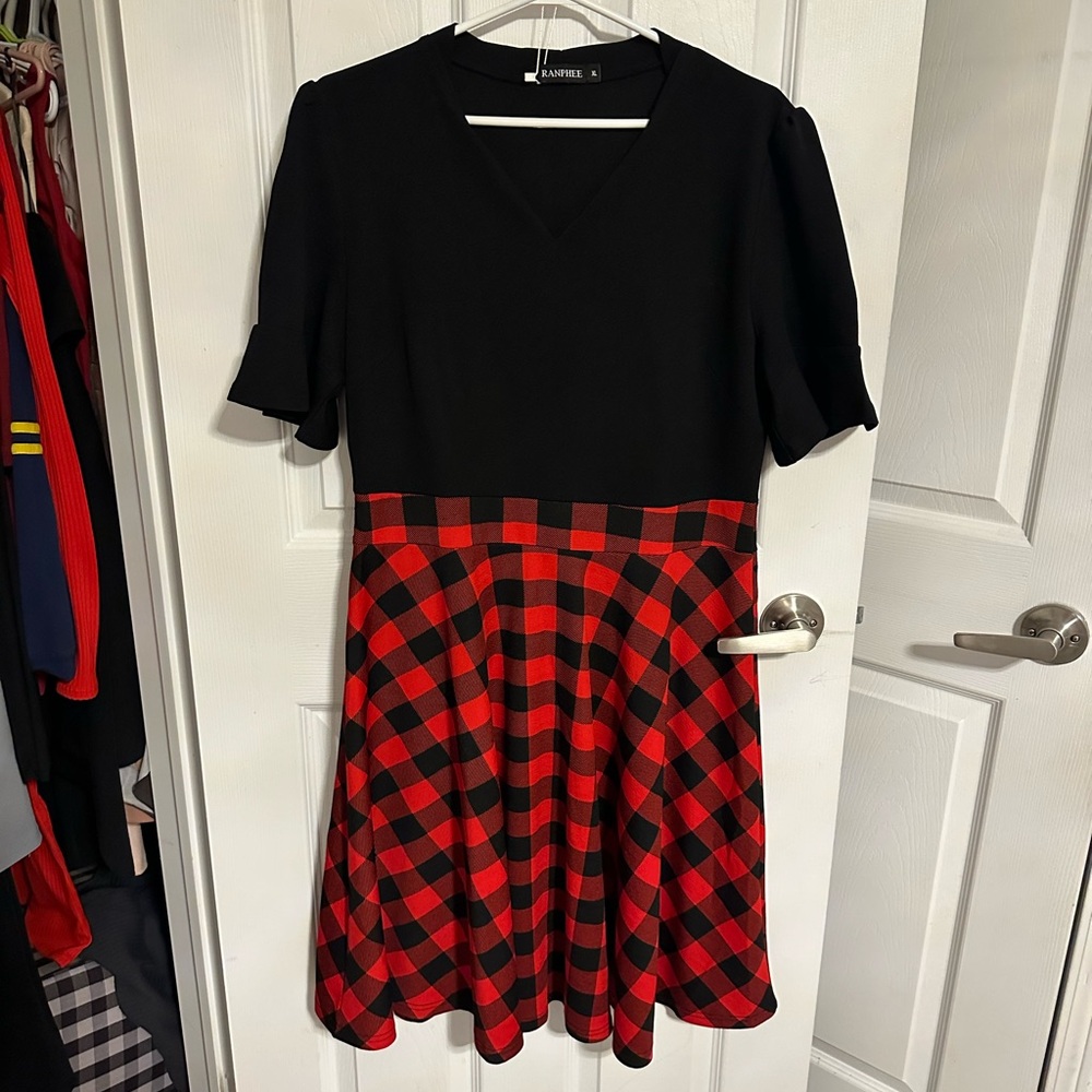 Plaid dress